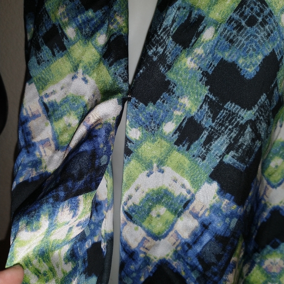 Como Multi Colored Blouse size 1X - Picture 3 of 9